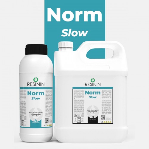 Norm Slow 4000 Gr A+B Epoksi Yapıştırıcı ve Laminasyon Reçinesi